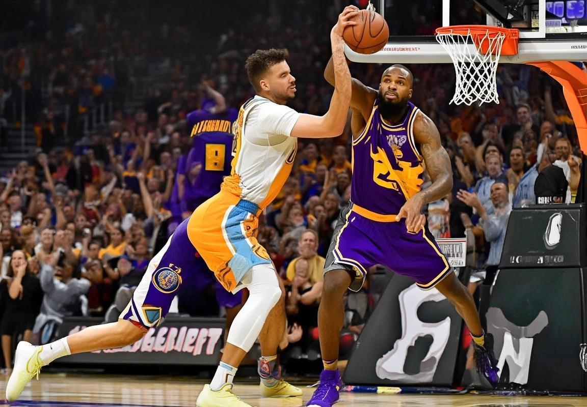 湖人VS掘金：西部决赛焦点战精彩回顾(图1)